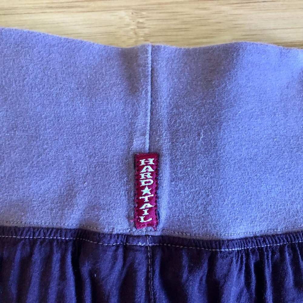 HardTail Forever Plum Double Layer Wide Legged Pant Size Small